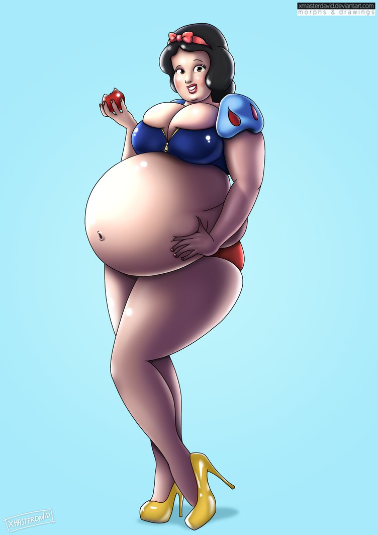 Snow White - weight gain and stuffed.