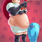 Jessie from TR ordering food – Pokémon