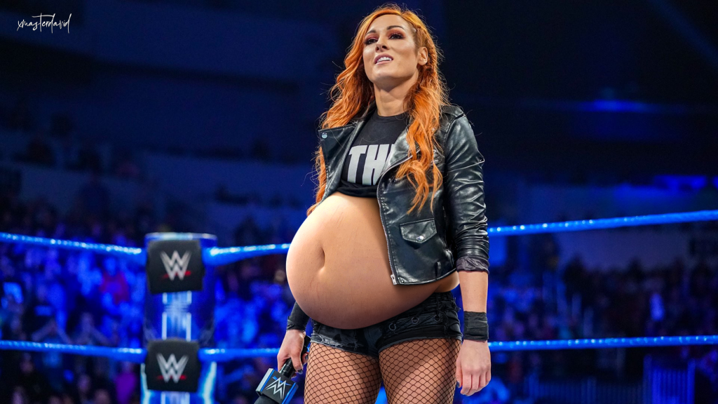 Becky Lynch ~ Belly expansion