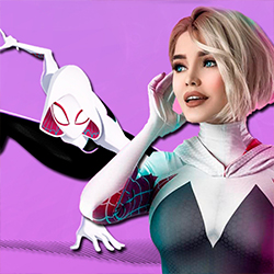 Immobile Spider-Gwen