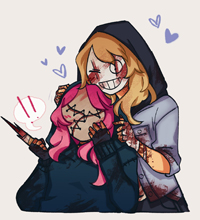Susie and Julie from Dead By Daylight